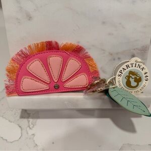NWT Spartina 449 Icon Keychain Pink Lemonade - New